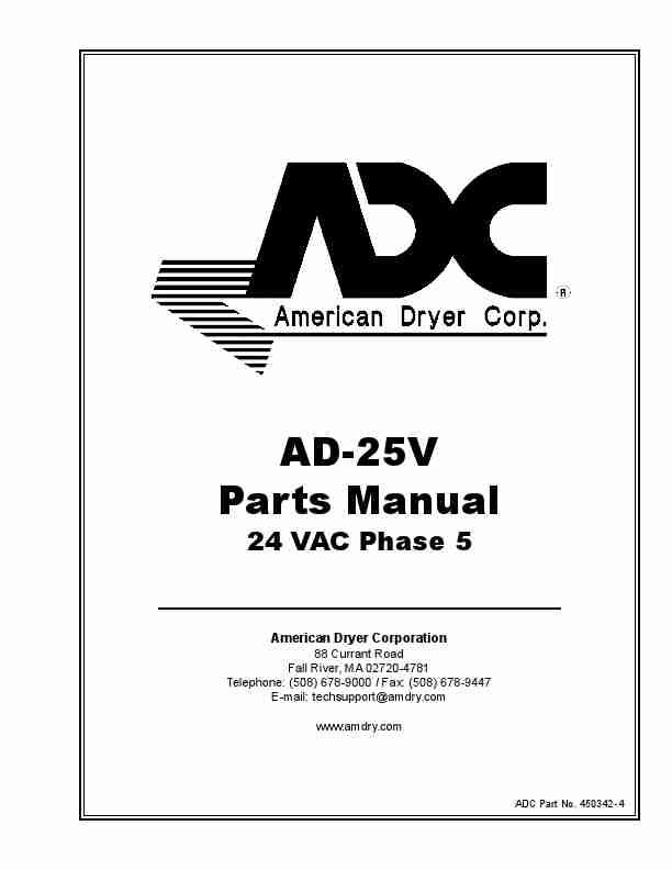 American Dryer Corp  Clothes Dryer AD-25V-page_pdf